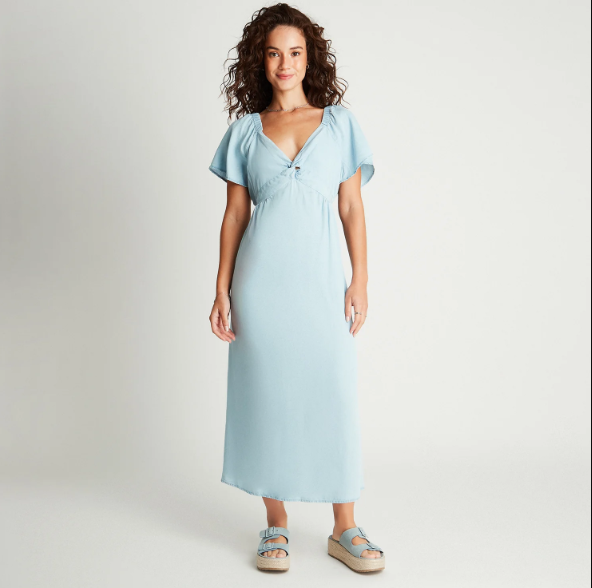 VESTIDO MIDI LYOCELL